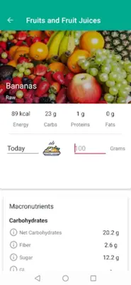 Dietary Calorie Counter android App screenshot 5