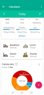 Dietary Calorie Counter android App screenshot 7